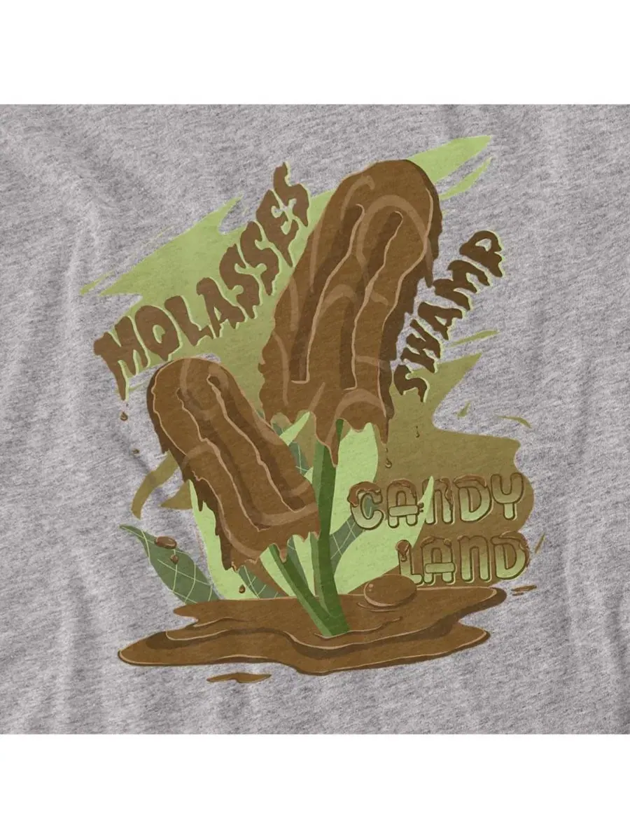 Футболка с принтом Candy Land Melting Molasses Popsicle V2 Logovision — изображение 3 из 3, приглушенный
