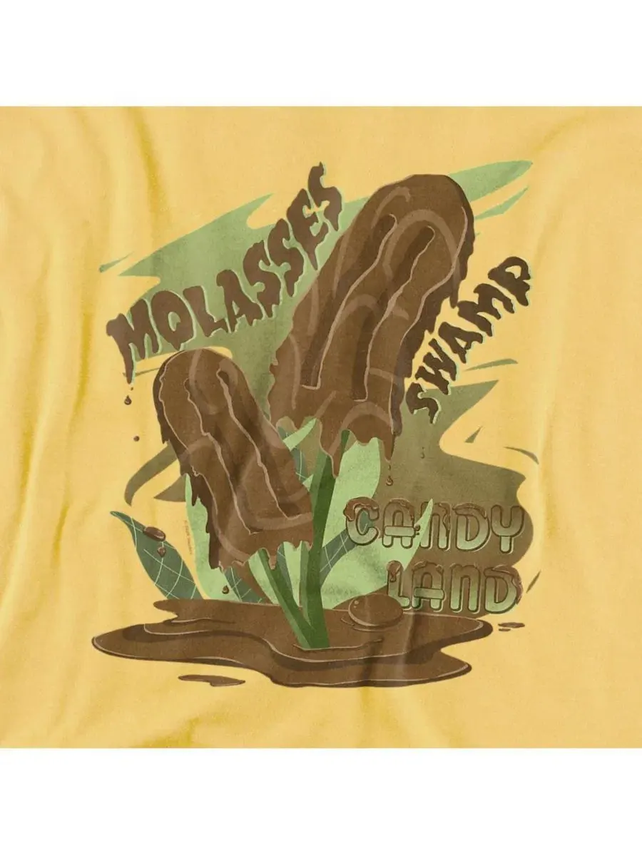 Футболка Candy Land Melting Molasses Popsicle V2 Logovision — изображение 3 из 3, желтый