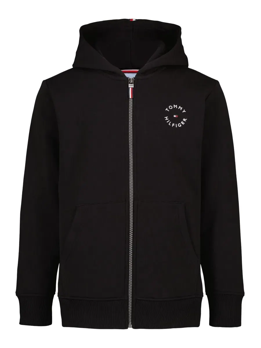 Худи на молнии с капюшоном, с длинным рукавом Tommy Hilfiger