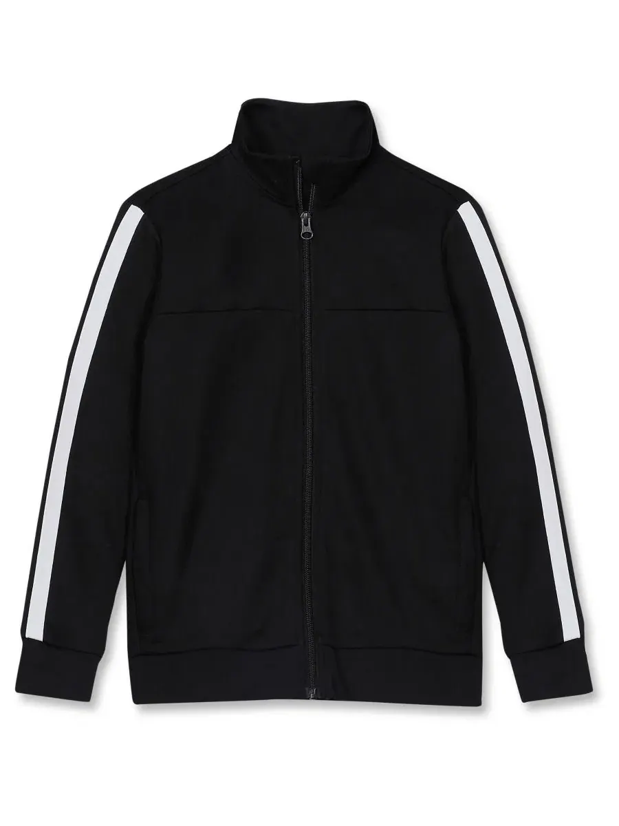 Спортивная куртка из трикотажа с длинным рукавом, модель Tricot Track Jacket Lands' End