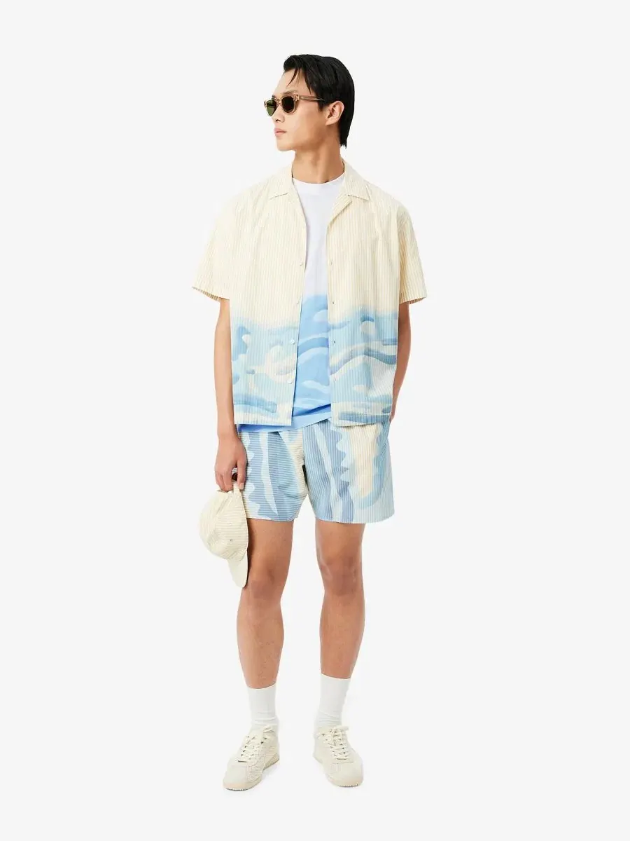Футболка с принтом Lacoste — изображение 2 из 5, белый