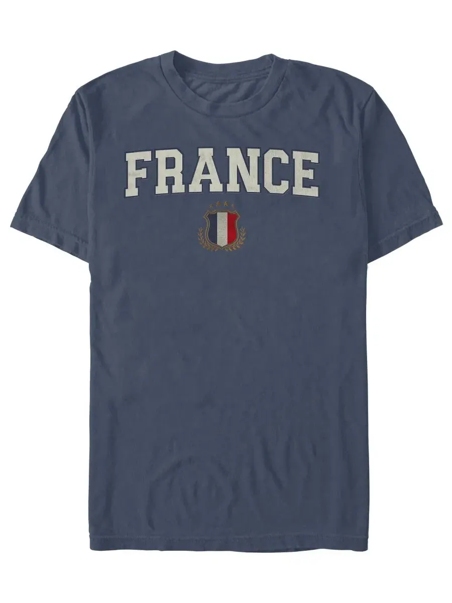 Футболка с коротким рукавом France Jersey Fifth Sun — изображение 1 из 3, темно-синий