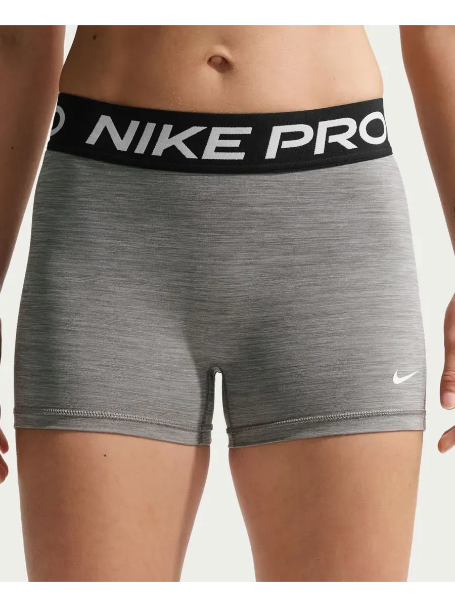 Женские велосипедные шорты со средней посадкой Nike — изображение 2 из 5, серый/черный/белый