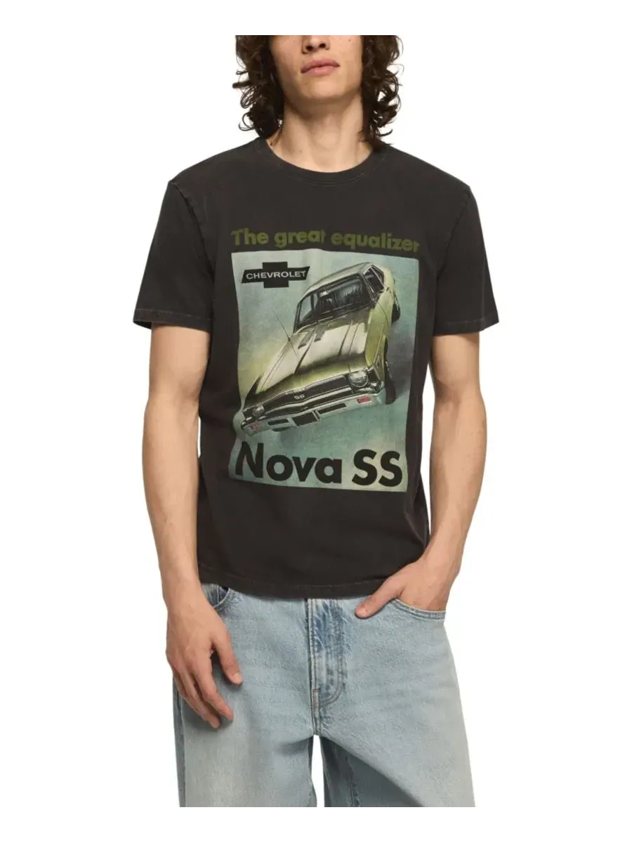 Футболка с принтом Chevrolet Nova Lucky Brand — изображение 1 из 4, черный
