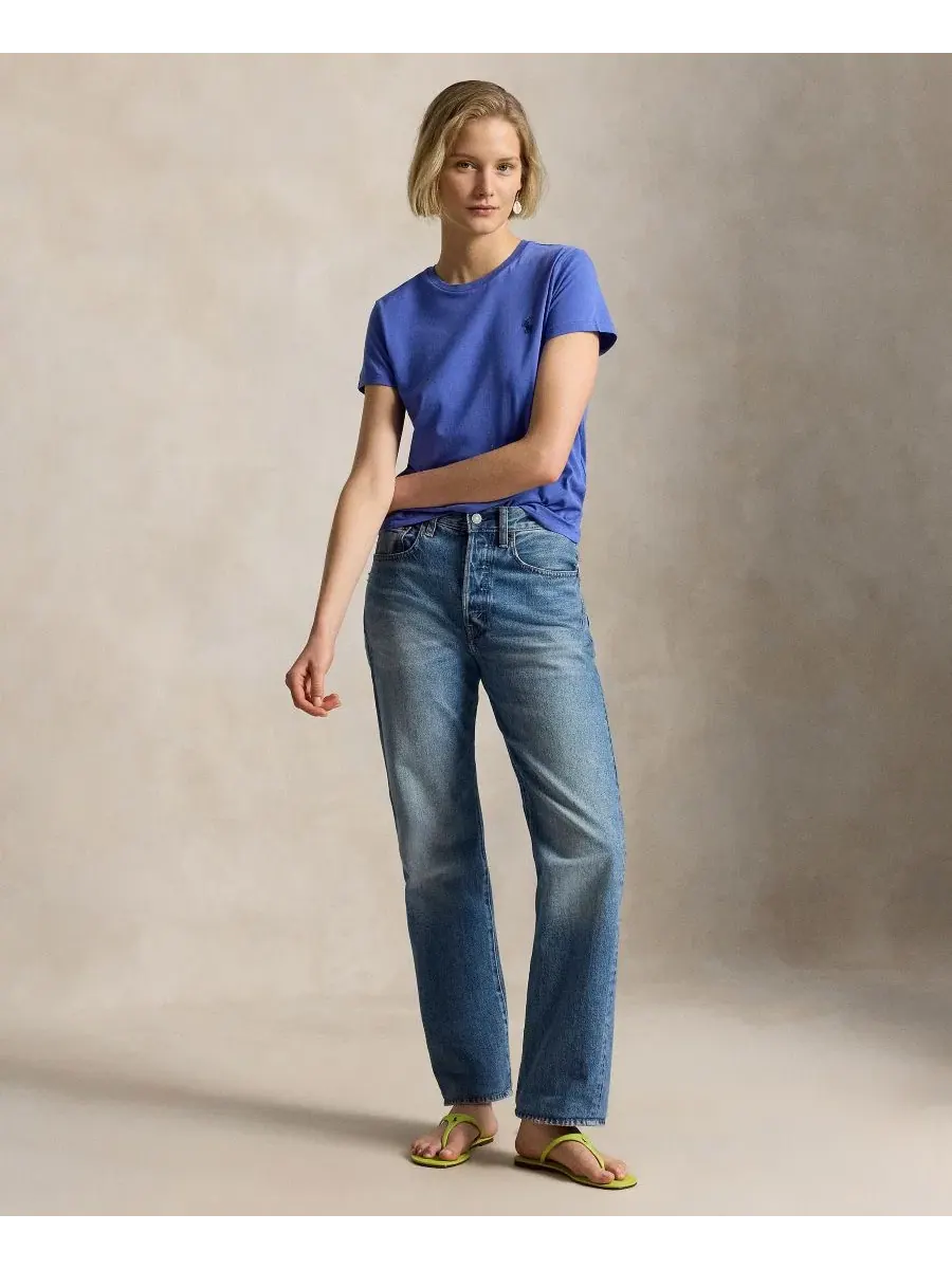 Футболка с круглым вырезом Polo Ralph Lauren — изображение 2 из 7, индиго