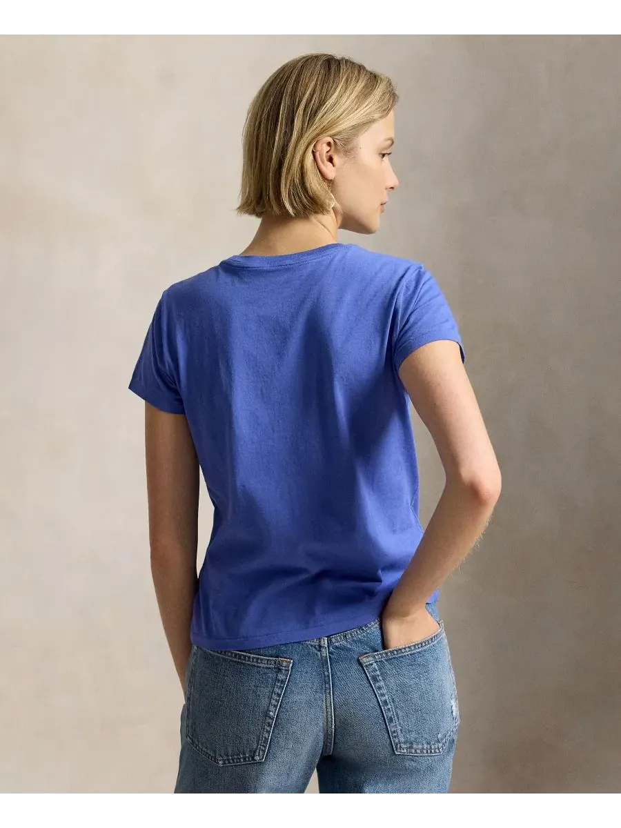 Футболка с круглым вырезом Polo Ralph Lauren — изображение 4 из 7, индиго