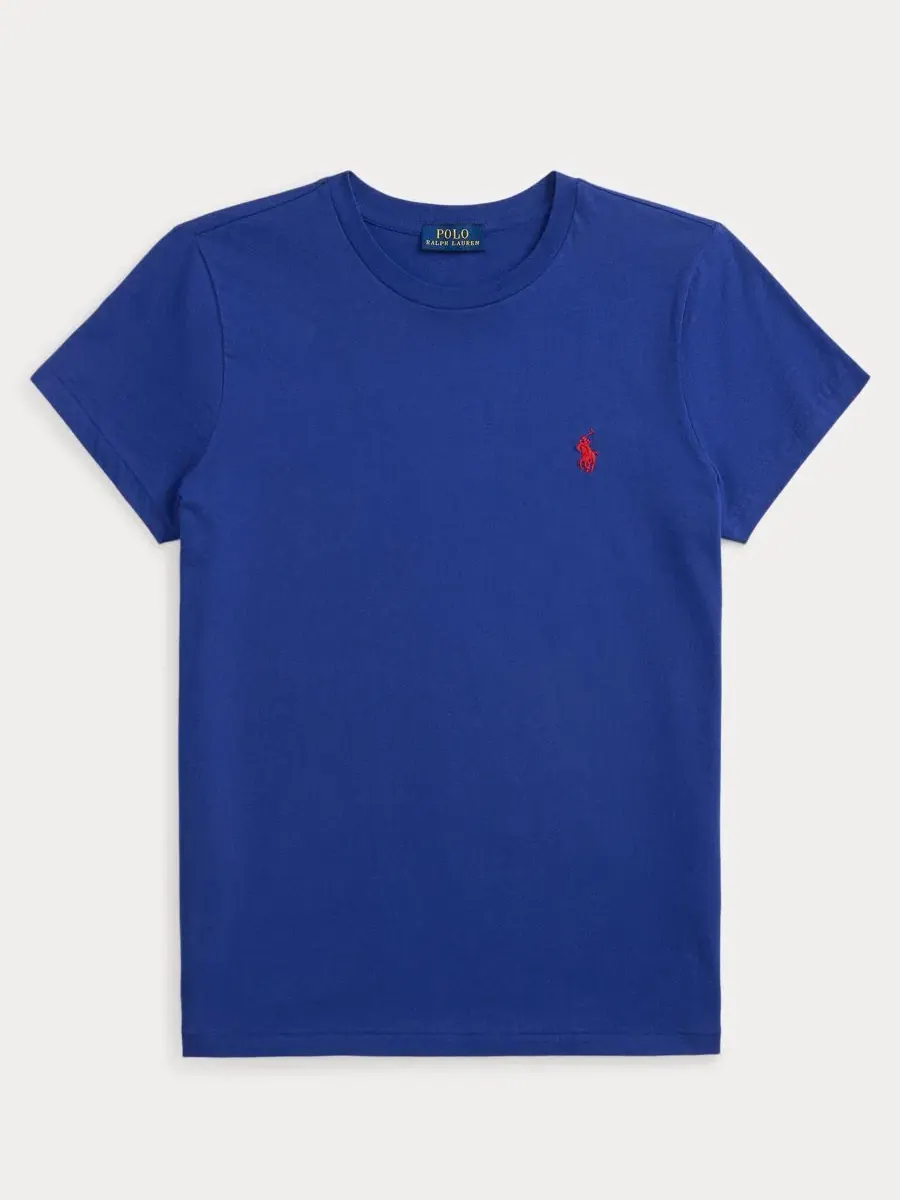 Футболка с круглым вырезом Polo Ralph Lauren — изображение 5 из 6, синий