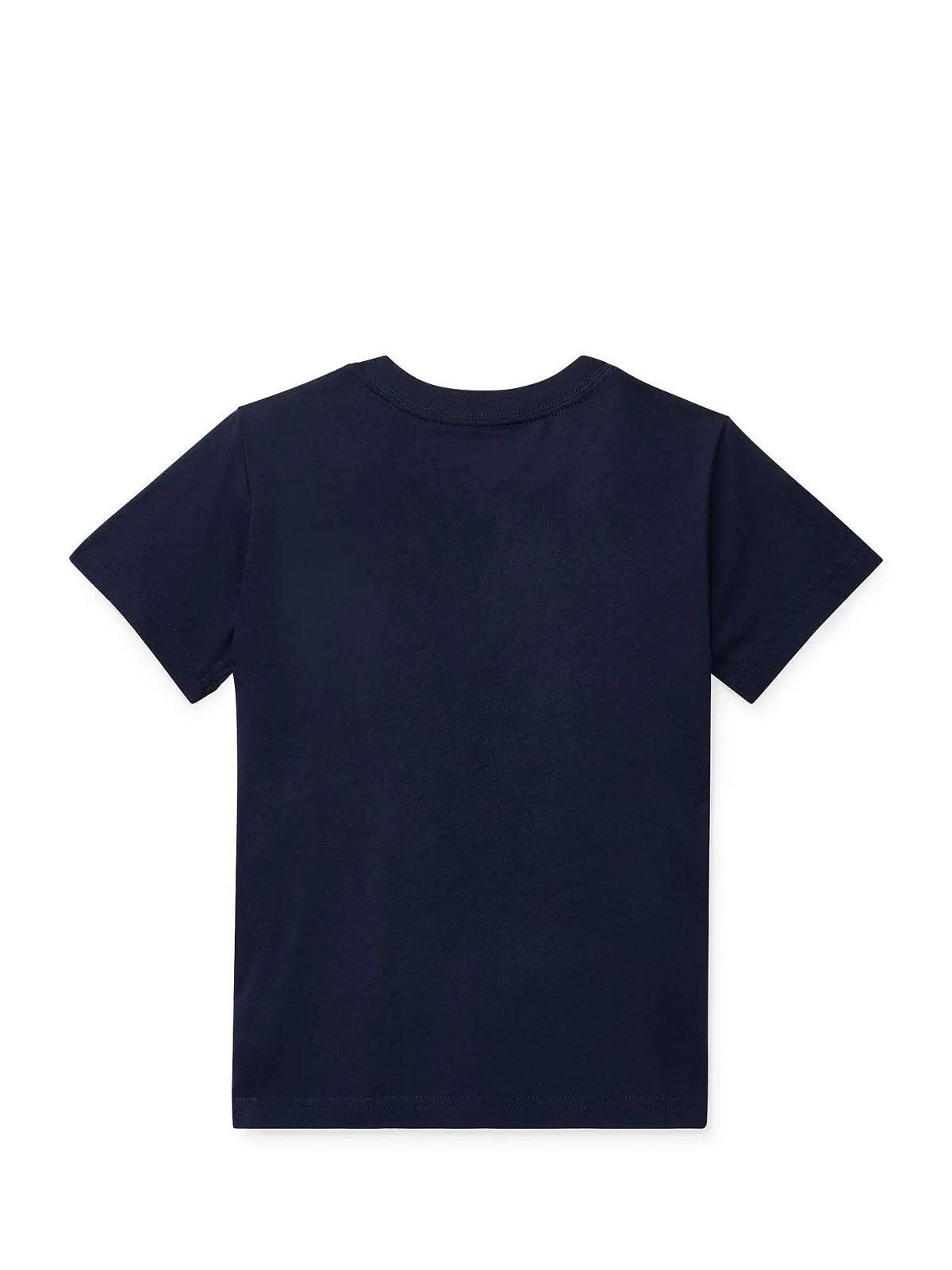 Хлопковая оксфордская рубашка с вышитым логотипом Big Boys Polo Ralph Lauren — изображение 2 из 2, темно-синий