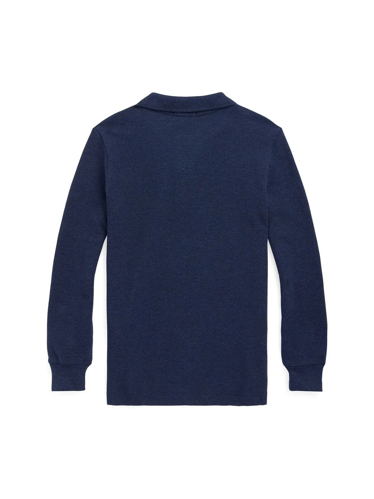 Хлопковая оксфордская рубашка с вышитым логотипом Big Boys Polo Ralph Lauren — изображение 2 из 2, темно-синий