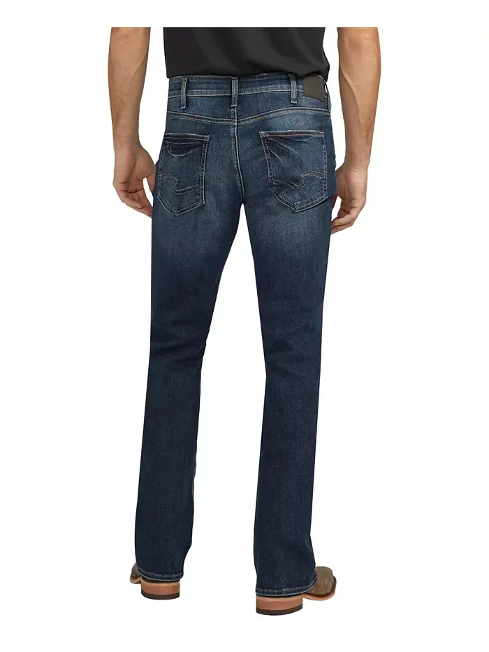Мужские джинсы Zac Relaxed Fit Straight Leg Silver Jeans Co. — изображение 1 из 4, синий