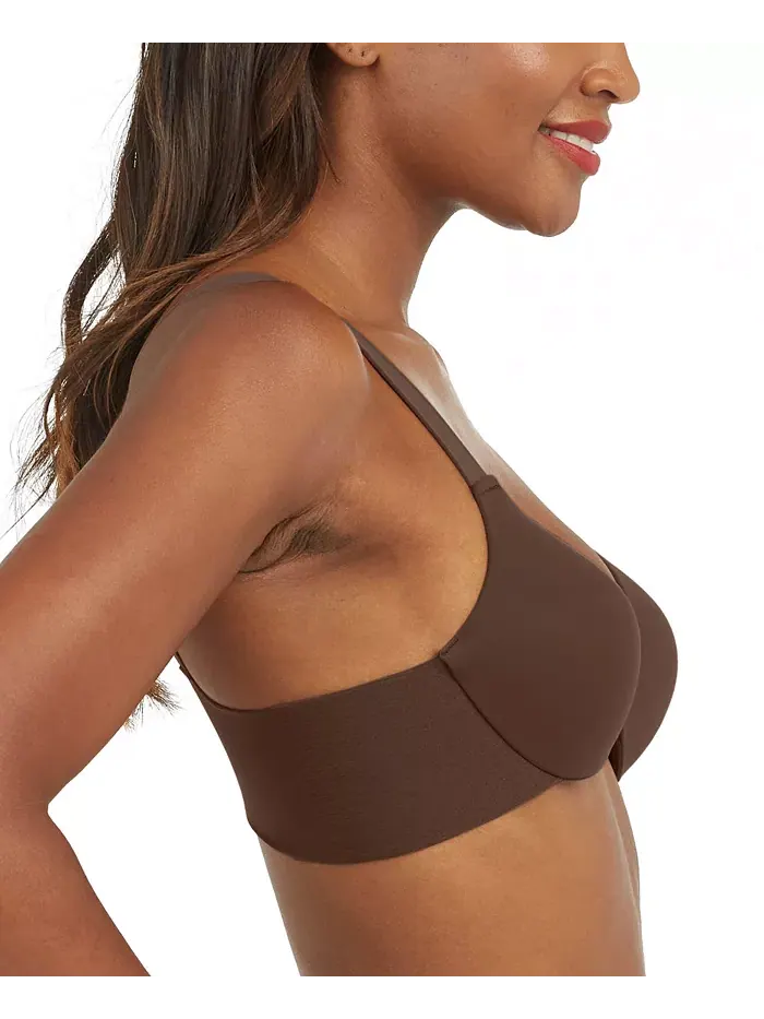 Бюстгальтер Bra-llelujah! с легкой подкладкой и полным охватом SPANX — изображение 3 из 3, коричневый