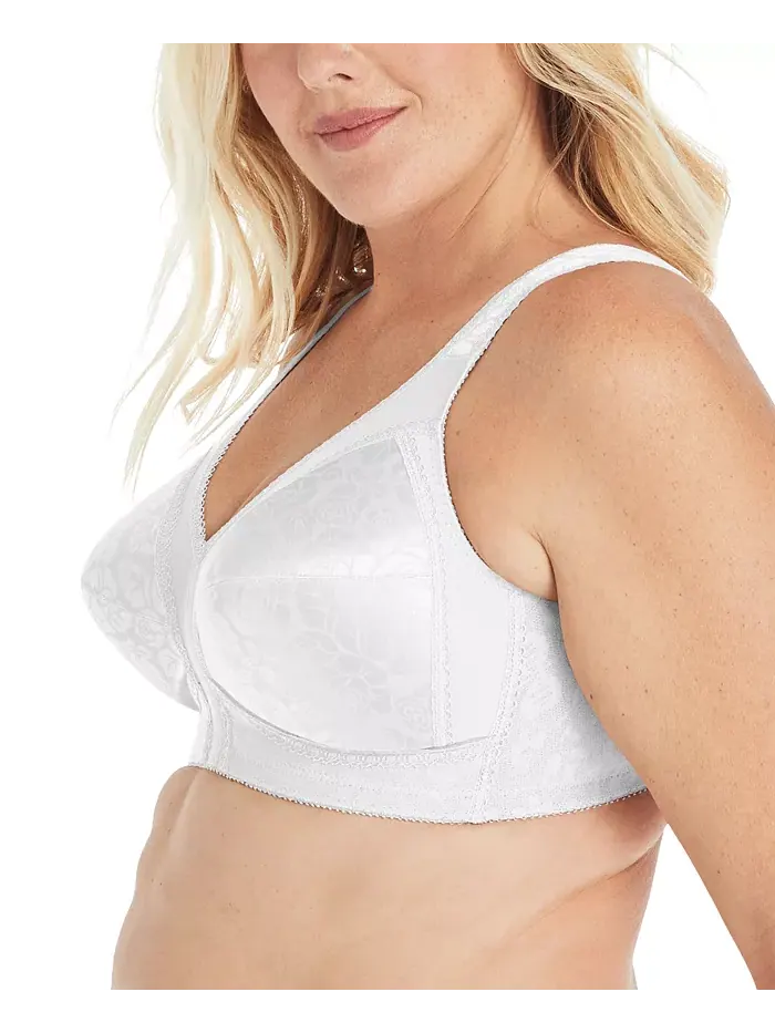 18 Hour Ultimate Shoulder Comfort Wireless Бюстгальтер 4693 Playtex — изображение 5 из 5, черный