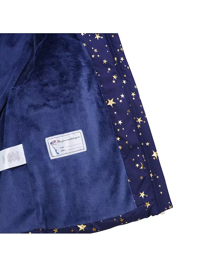 Детская утепленная пуховая куртка Bubble Coat Rokka&Rolla — изображение 6 из 10, золотистый