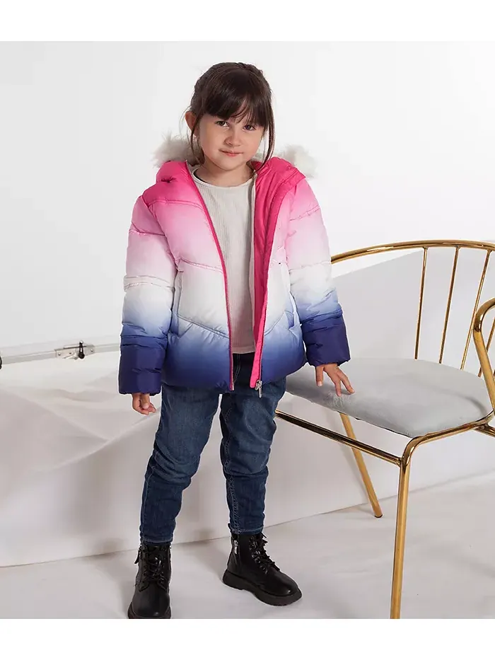 Детская утепленная пуховая куртка Bubble Coat Rokka&Rolla — изображение 11 из 11, серый