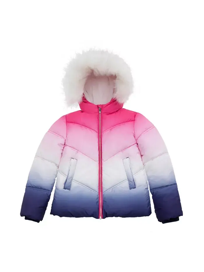 Детская утепленная пуховая куртка Bubble Coat Rokka&Rolla — изображение 4 из 11, серый