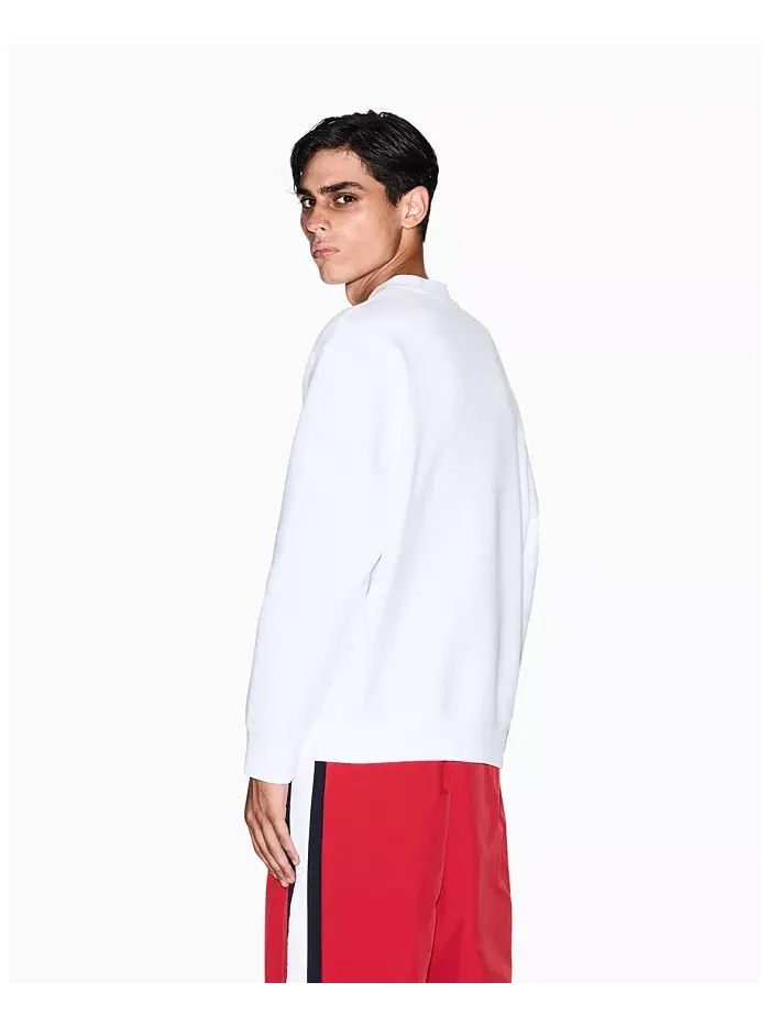 Мужская стеганая толстовка с логотипом A|X Armani Exchange — изображение 4 из 4, бежевый/бежевый