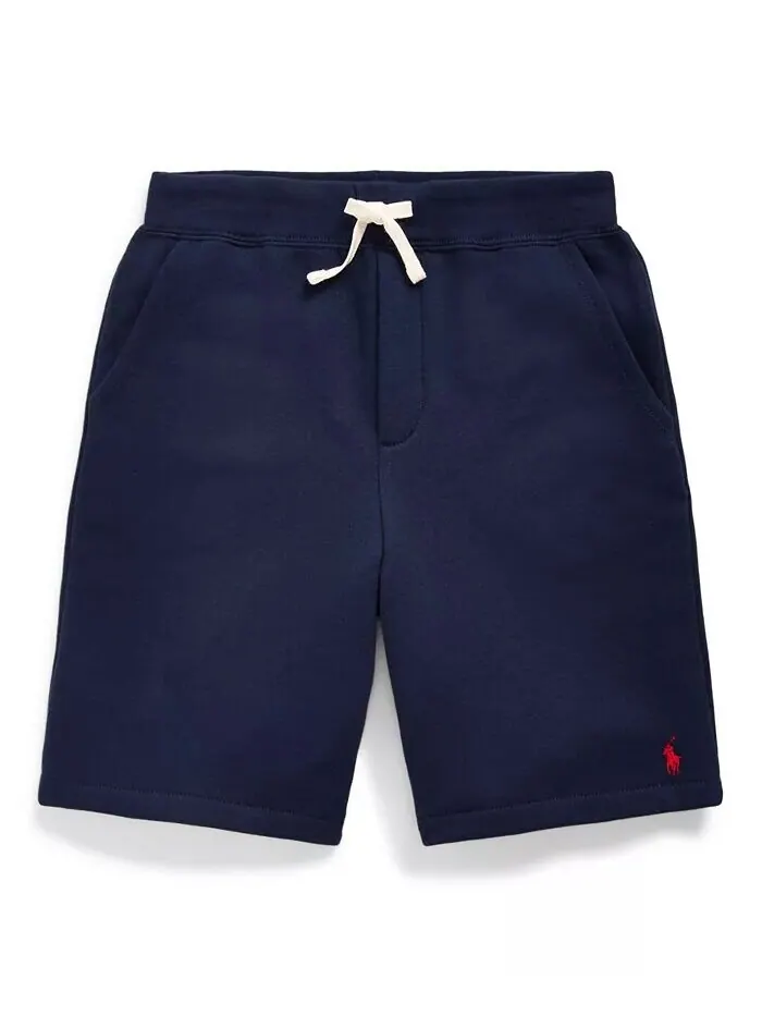 Шорты из хлопкового флиса с завязками для больших мальчиков Polo Ralph Lauren