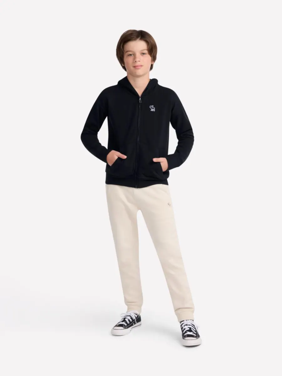 Детская толстовка на молнии Essential abercrombie kids — изображение 3 из 5, антрацит