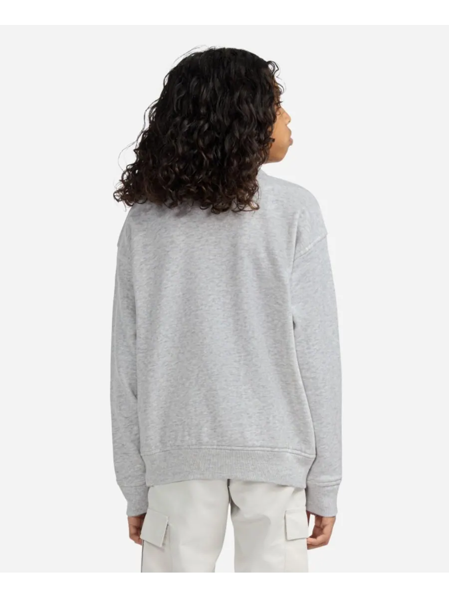 Детская флисовая толстовка Essential с застежкой-молнией до середины груди abercrombie kids — изображение 3 из 6, серый