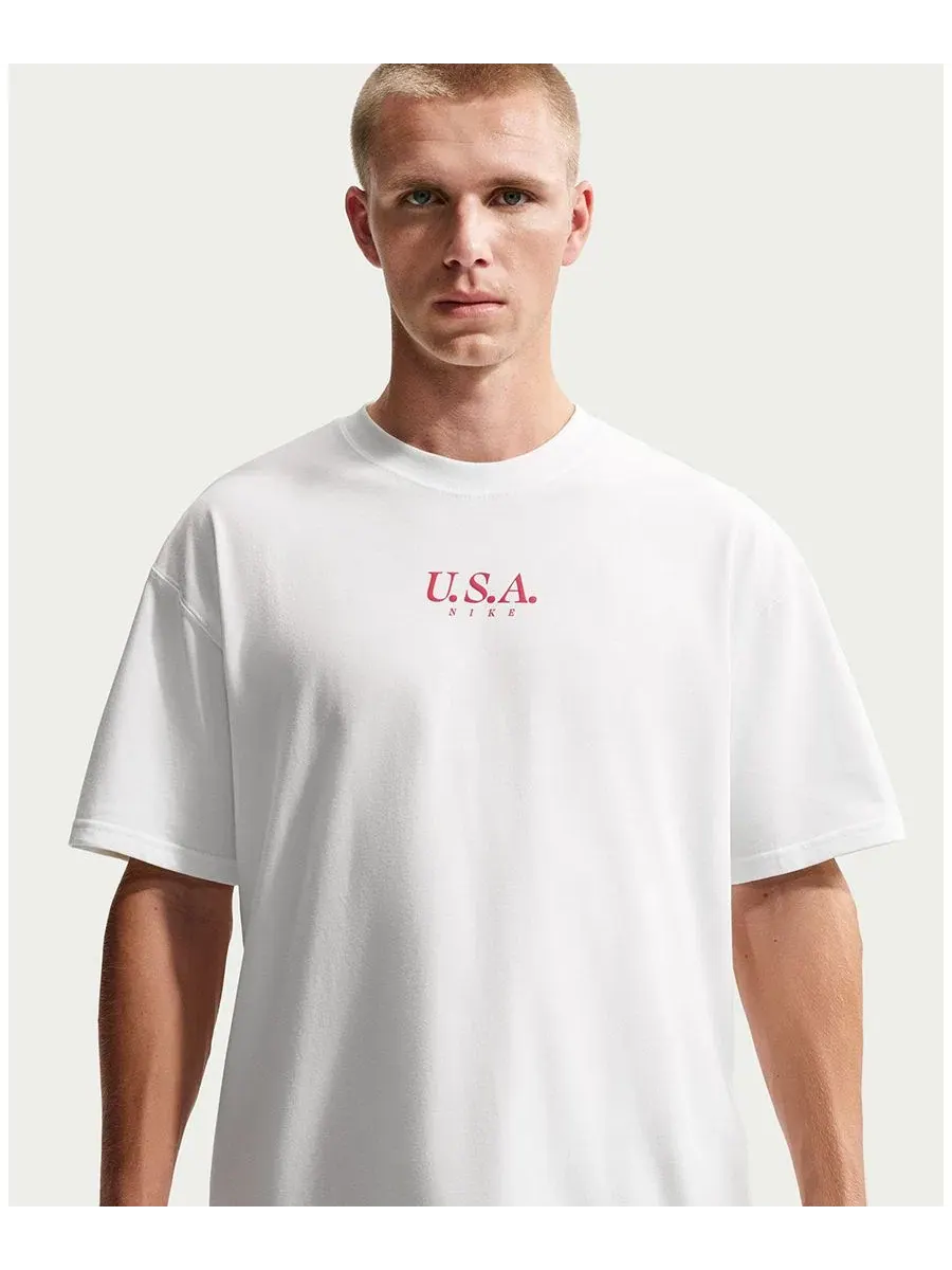 Футболка Nike USA Soccer Flag — изображение 2 из 5, белый/красный