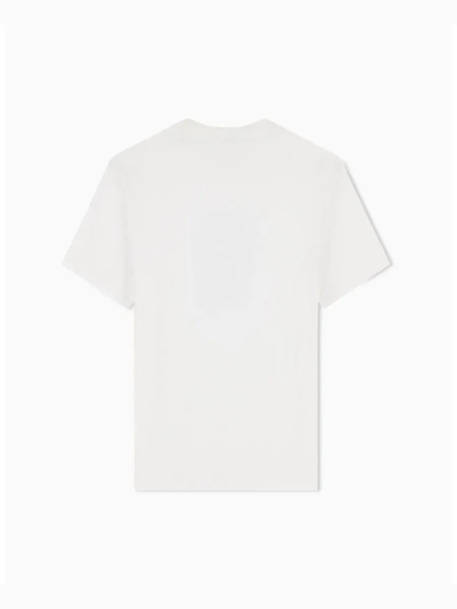 Футболка с коротким рукавом и принтом Collage Box A|X Armani Exchange — изображение 2 из 7, белый