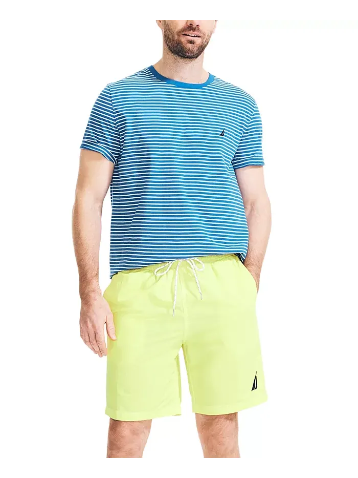 Мужские быстросохнущие нейлоновые плавки 8" Nautica — изображение 5 из 5, желтый