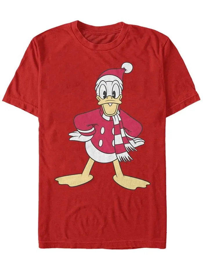 Мужская футболка с коротким рукавом Donald Hat Fifth Sun — изображение 1 из 1, красный