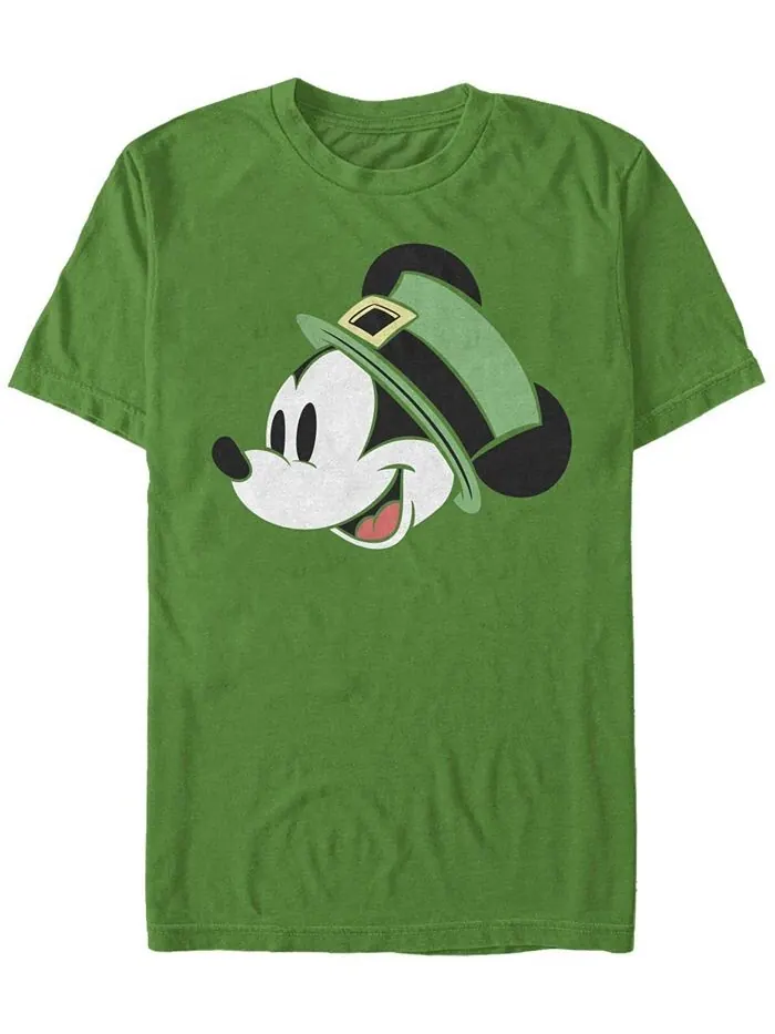 Мужская футболка Mickey Irish с короткими рукавами и круглым вырезом Fifth Sun — изображение 1 из 1, зеленый