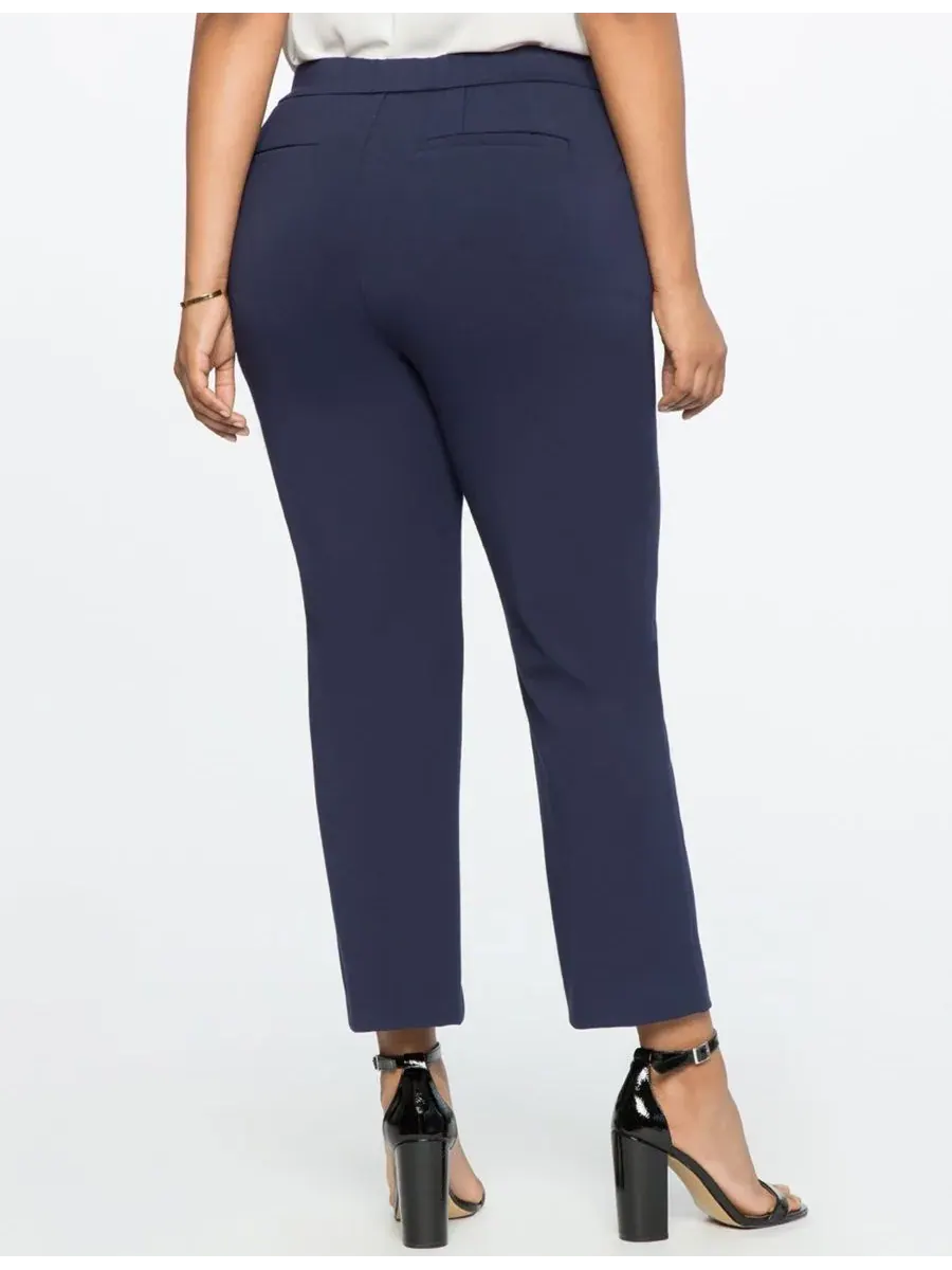 Женские брюки больших размеров The Ultimate Stretch Slim Leg Pant (Эластичные эластичные узкие — изображение 3 из 3, синий