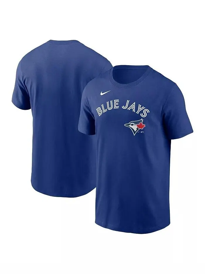 Мужская футболка Royal Toronto Blue Jays Fuse Wordmark Nike — изображение 1 из 3