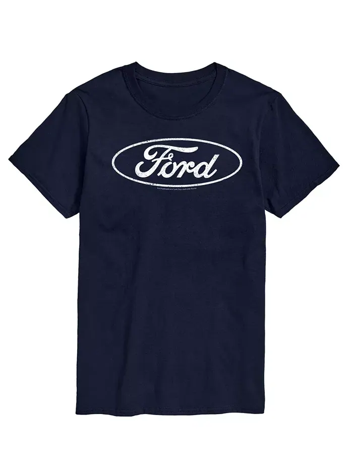 Мужская футболка с коротким рукавом Ford Logo AIRWAVES — изображение 1 из 3, синий