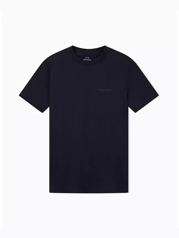 Мужская футболка Milan NY с принтом на груди A|X Armani Exchange — изображение 4 из 4, синий
