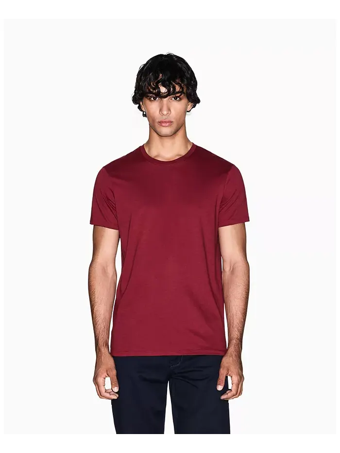 Мужская футболка Pima с круглым вырезом A|X Armani Exchange — изображение 1 из 5, мульти