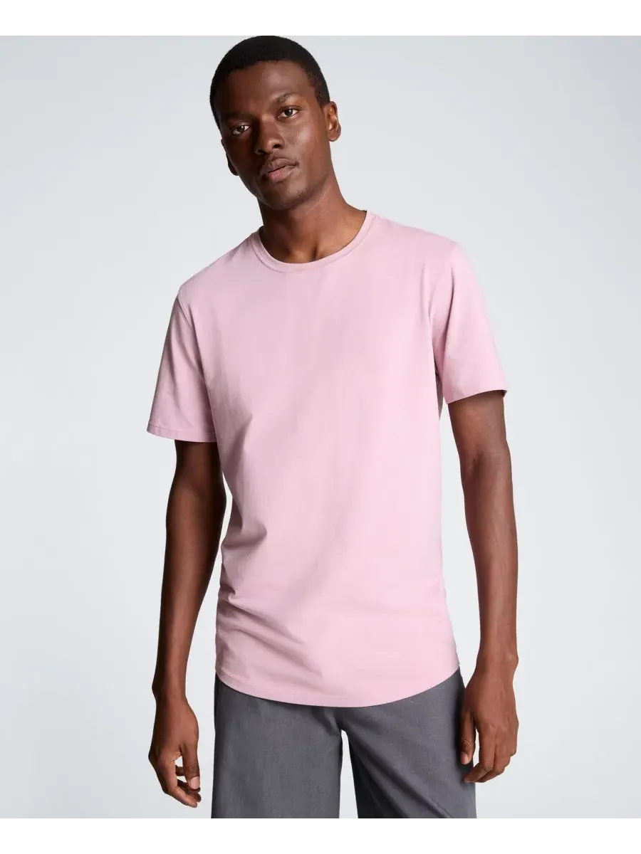 Мужская футболка с коротким рукавом и круглым вырезом Kenneth Cole, сиреневый