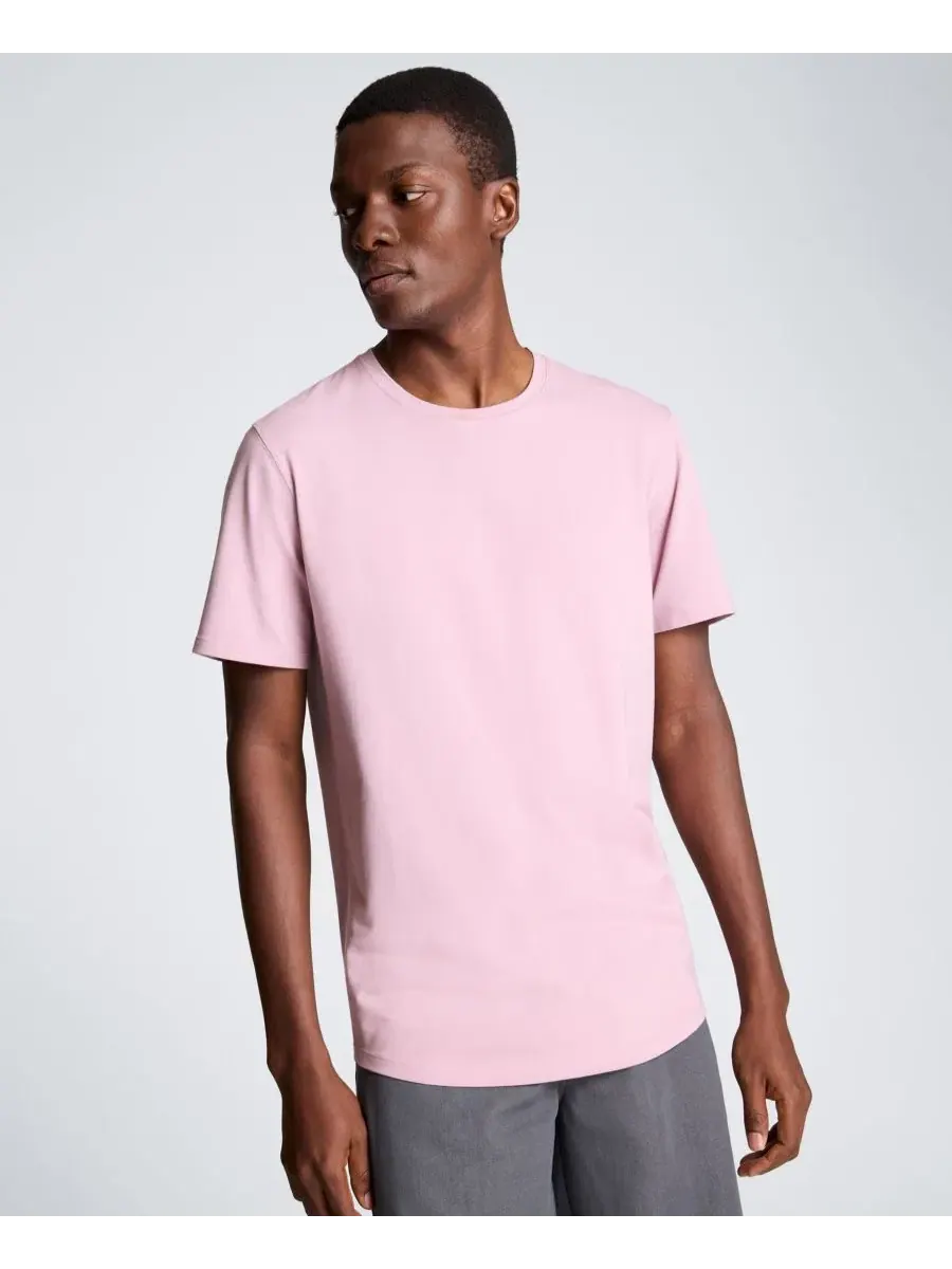 Мужская футболка с коротким рукавом и круглым вырезом Kenneth Cole, сиреневый — изображение 4 из 6, сирень