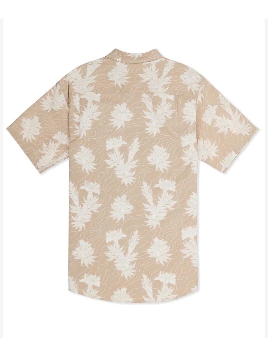Мужская футболка с коротким рукавом Lido Stretch Hurley — изображение 5 из 5, коричневый