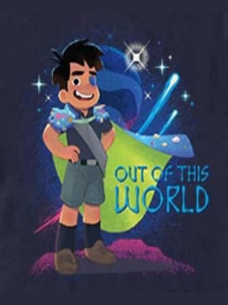 Мужская футболка Out Of This World Fifth Sun — изображение 3 из 3, темно-синий