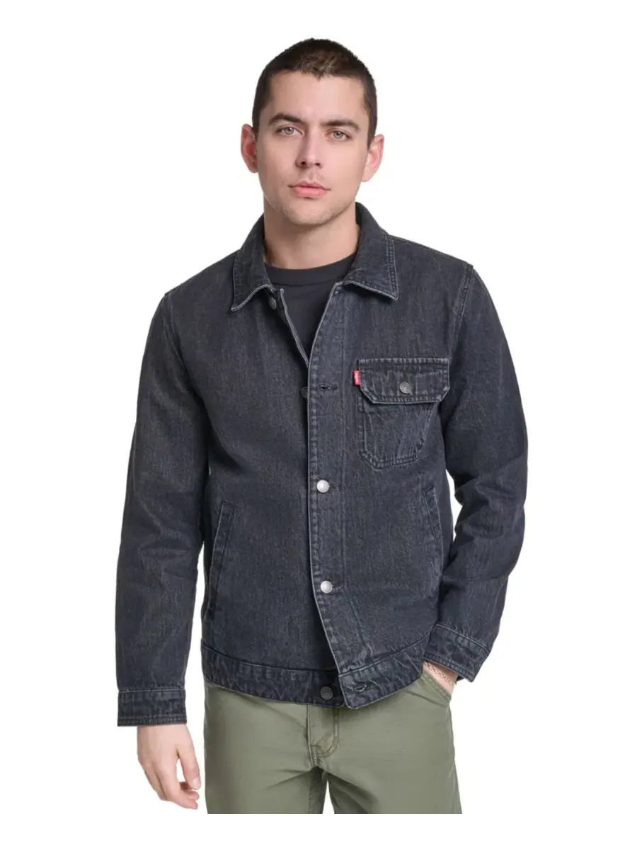 Джинсовая куртка с отложным воротником Levi's Men's Denim Depot Jacket