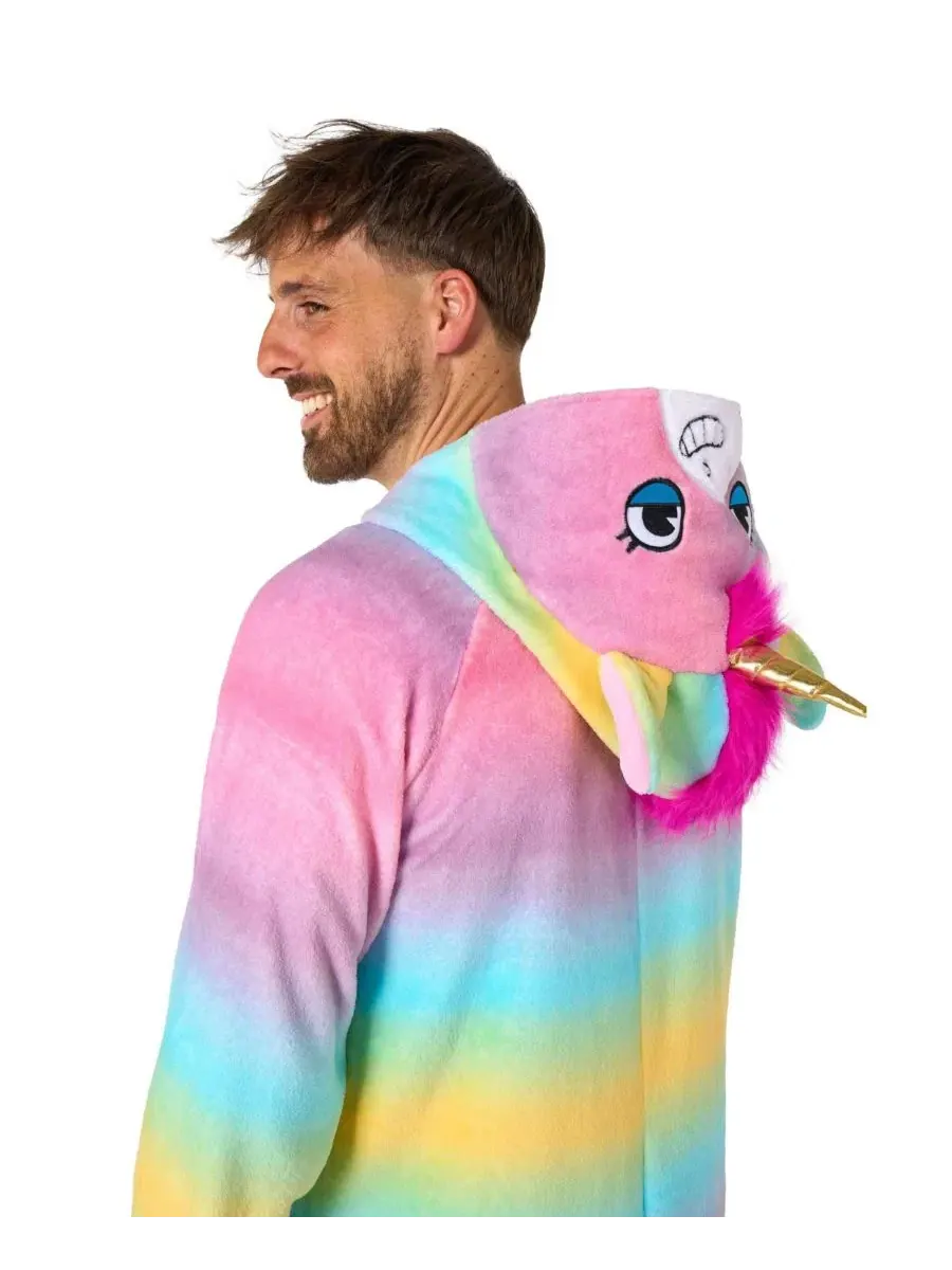 Взрослый комбинезон-пижама с капюшоном Otter Onesie OppoSuits — изображение 7 из 8, мульти