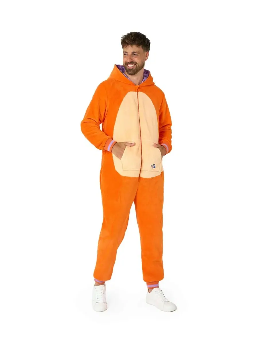 Комбинезон-пижама с капюшоном Otter Onesie OppoSuits — изображение 1 из 9, оранжевый