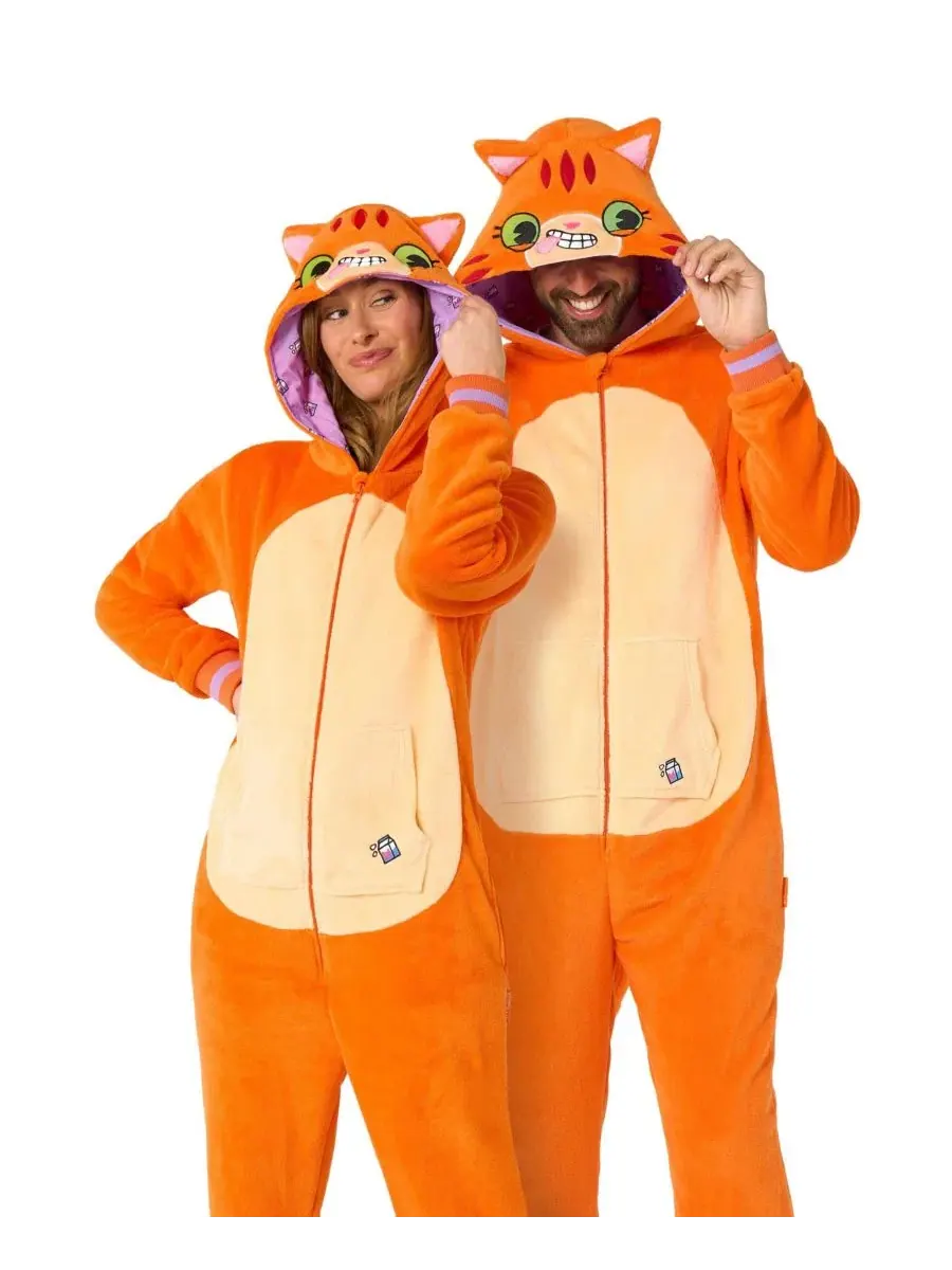 Комбинезон-пижама с капюшоном Otter Onesie OppoSuits — изображение 3 из 9, оранжевый