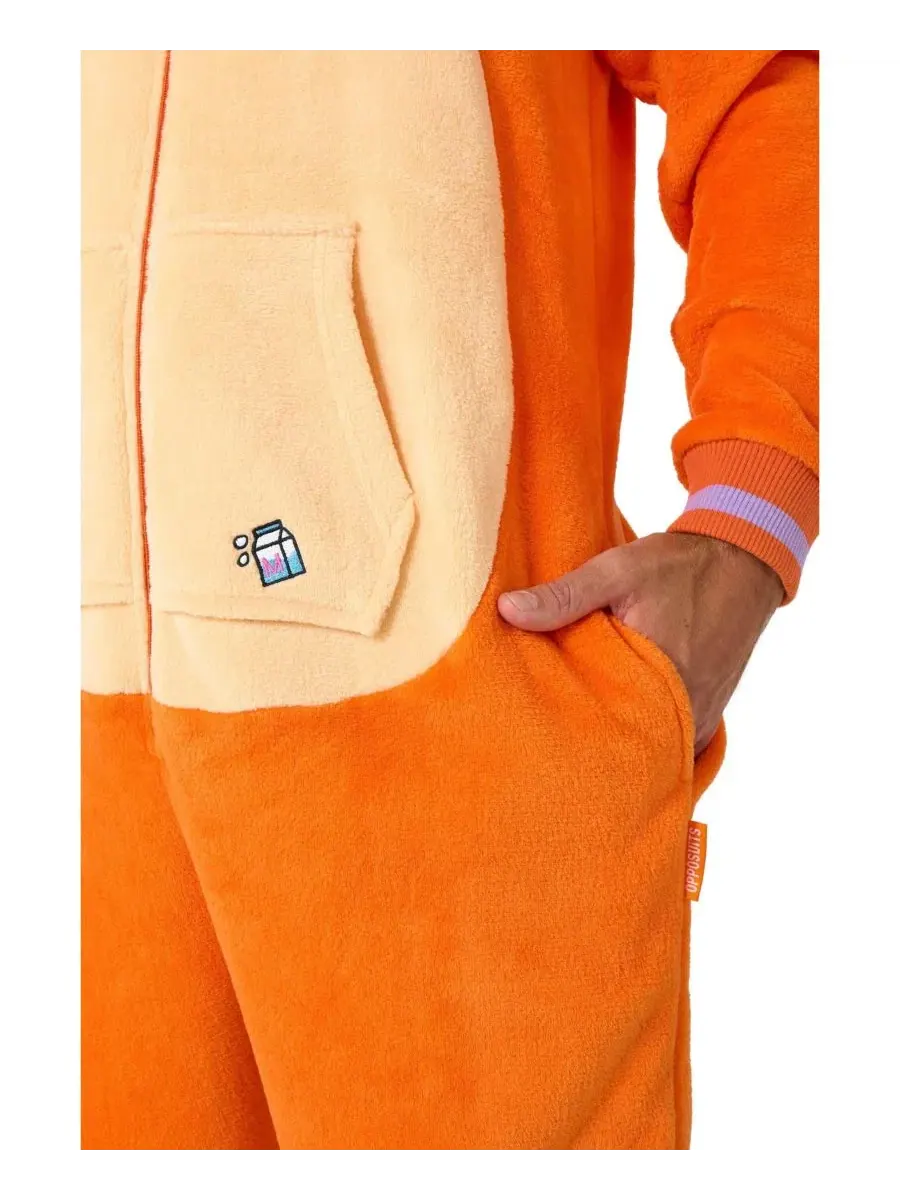 Комбинезон-пижама с капюшоном Otter Onesie OppoSuits — изображение 6 из 9, оранжевый