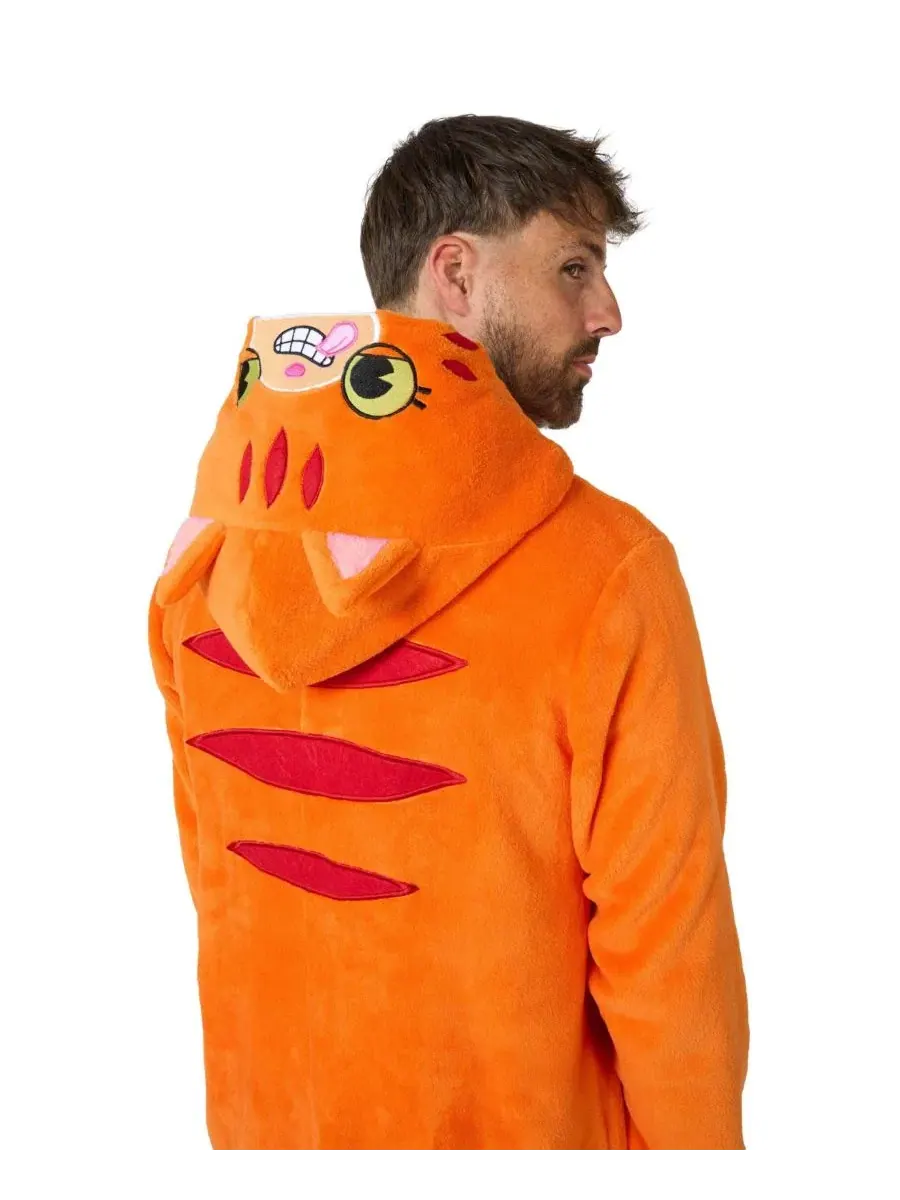 Комбинезон-пижама с капюшоном Otter Onesie OppoSuits — изображение 7 из 9, оранжевый