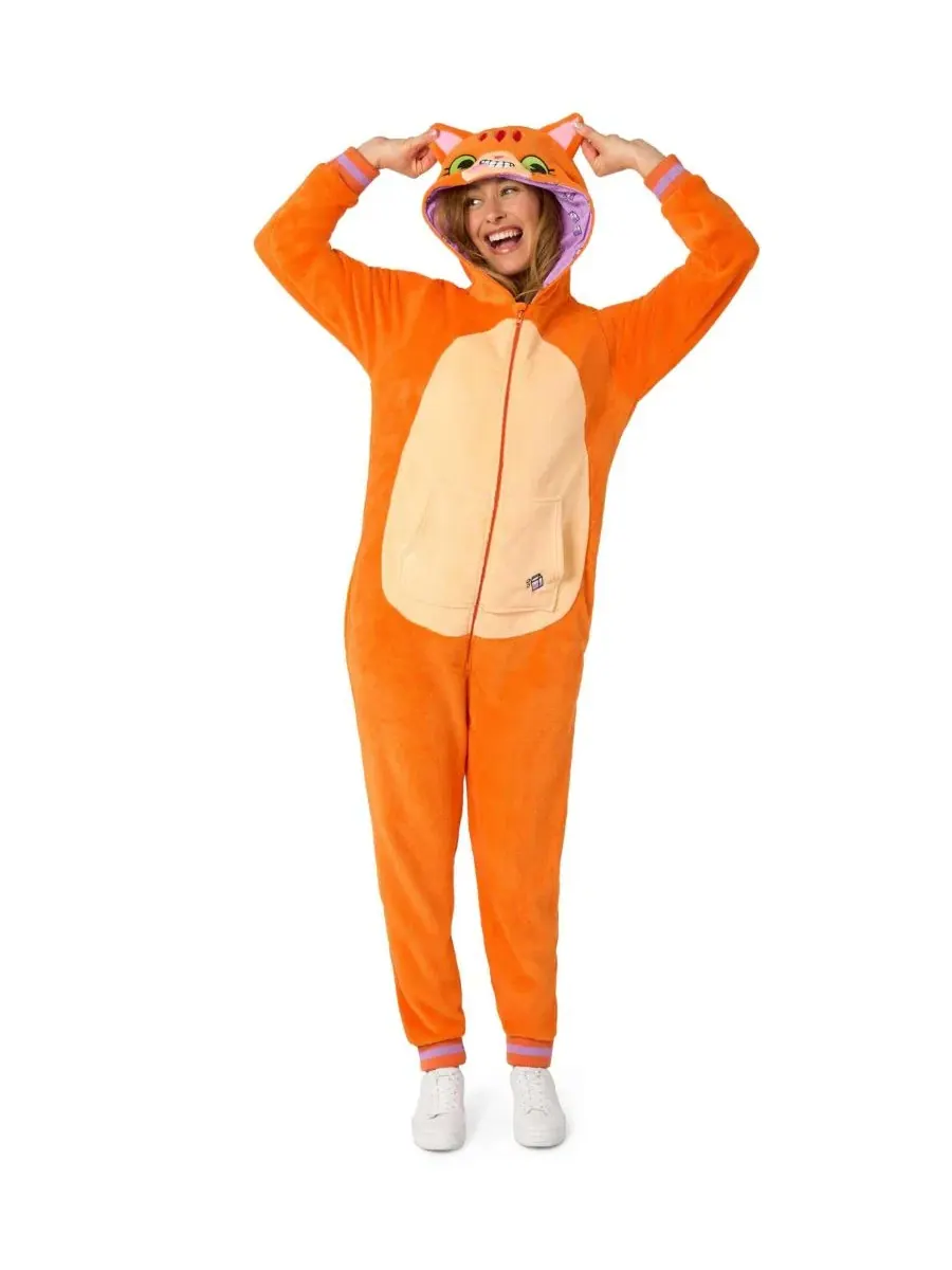 Комбинезон-пижама с капюшоном Otter Onesie OppoSuits — изображение 9 из 9, оранжевый