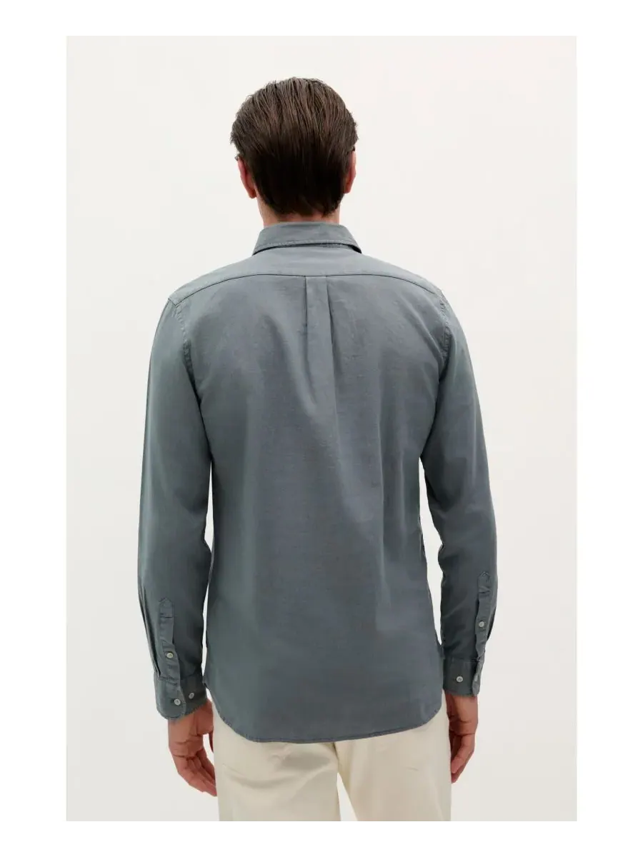 Мужская рубашка New Polera Colors Scalpers — изображение 3 из 3, темный хаки