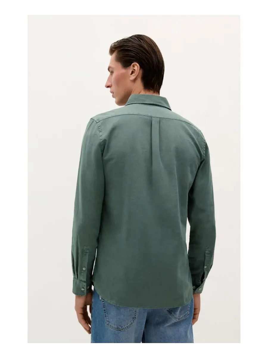 Мужская рубашка New Polera Colors Scalpers — изображение 3 из 3, зеленый