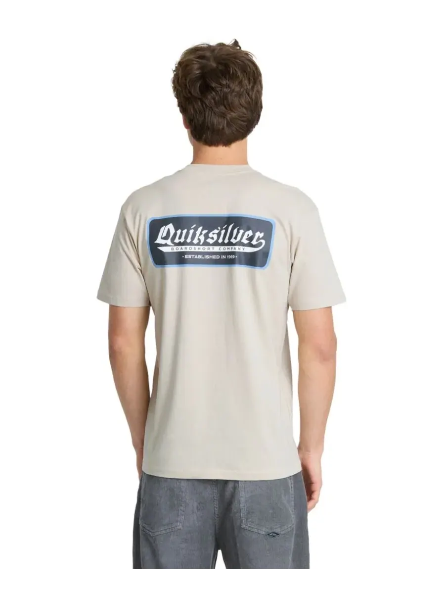 Футболка с коротким рукавом Oldie Crewneck Quiksilver, Peyote — изображение 1 из 4