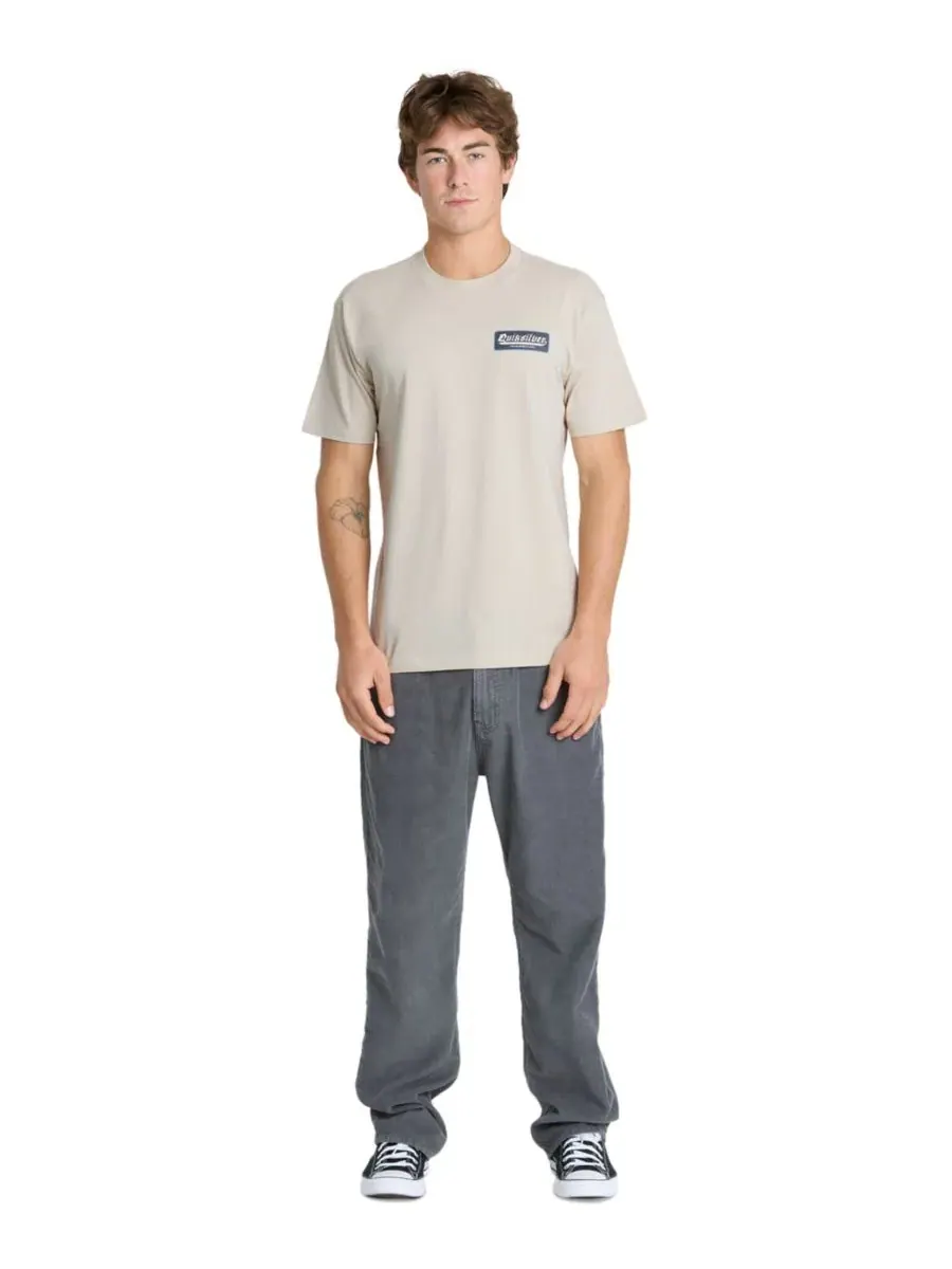Футболка с коротким рукавом Oldie Crewneck Quiksilver, Peyote — изображение 2 из 4