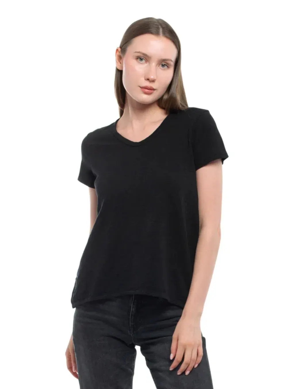 Женская футболка WILT с коротким рукавом, укороченная, в стиле "бойфренд" WILT Clothing — черный