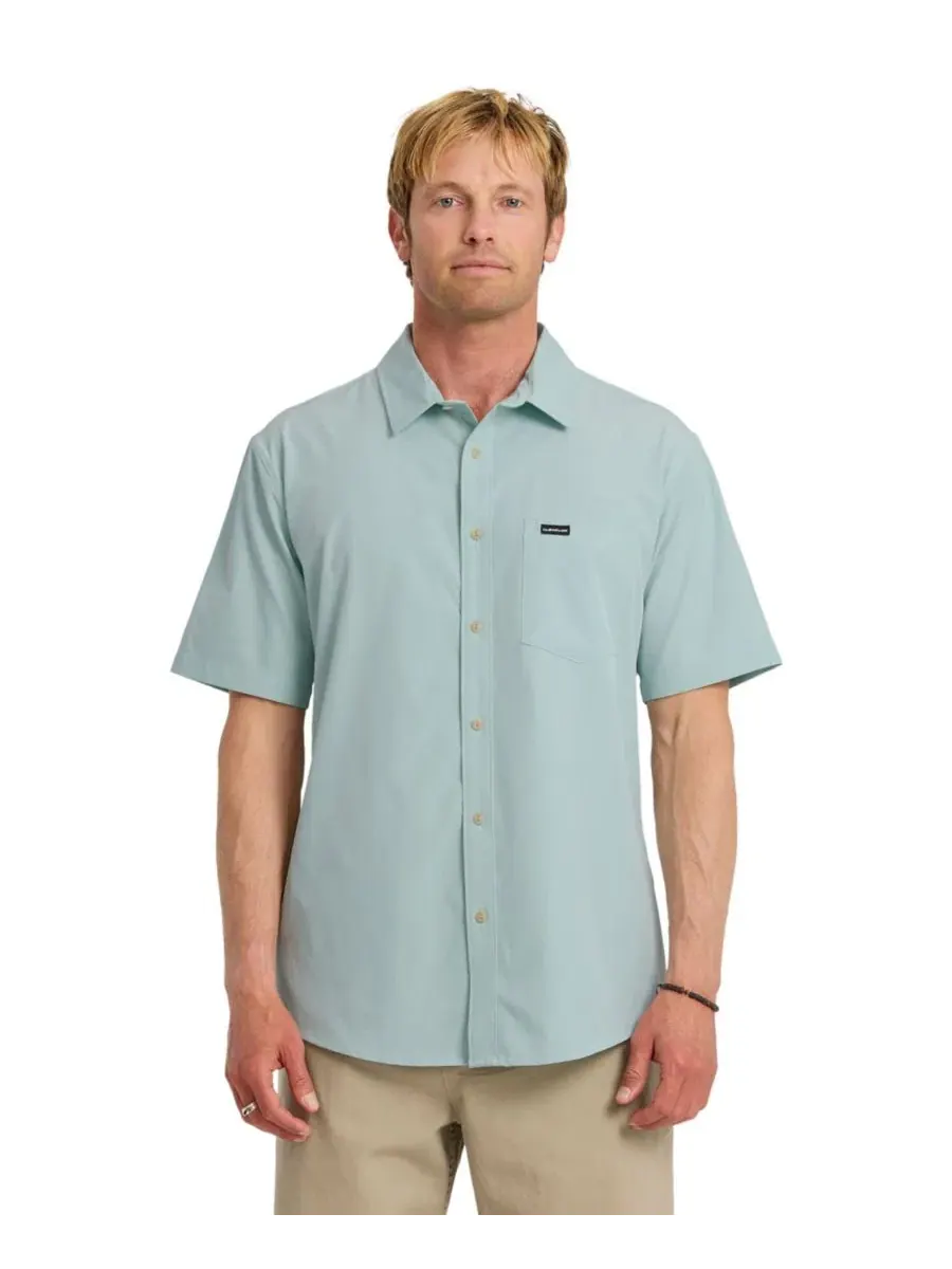 Мужская футболка с коротким рукавом Ridge Tech Classic Quiksilver — изображение 1 из 8, синий